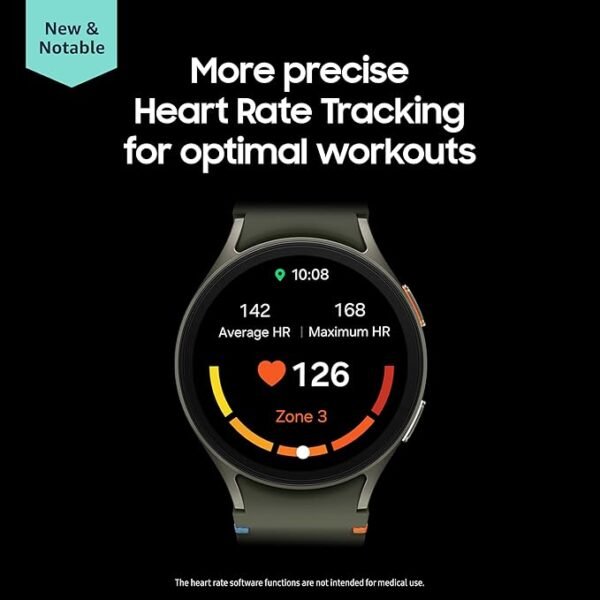 Samsung Galaxy Watch 7 40mm Bluetooth AI Smartwatch w/Energy Score, Wellness Tips, Heart Rate Tracking, Sleep Monitor, Fitness Tracker, 2024, Green [US Version, 1Yr Manufacturer Warranty] - Image 2