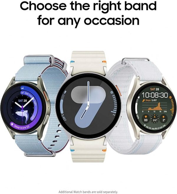 Samsung Galaxy Watch 7 40mm Bluetooth AI Smartwatch w/Energy Score, Wellness Tips, Heart Rate Tracking, Sleep Monitor, Fitness Tracker, 2024, Green [US Version, 1Yr Manufacturer Warranty] - Image 4