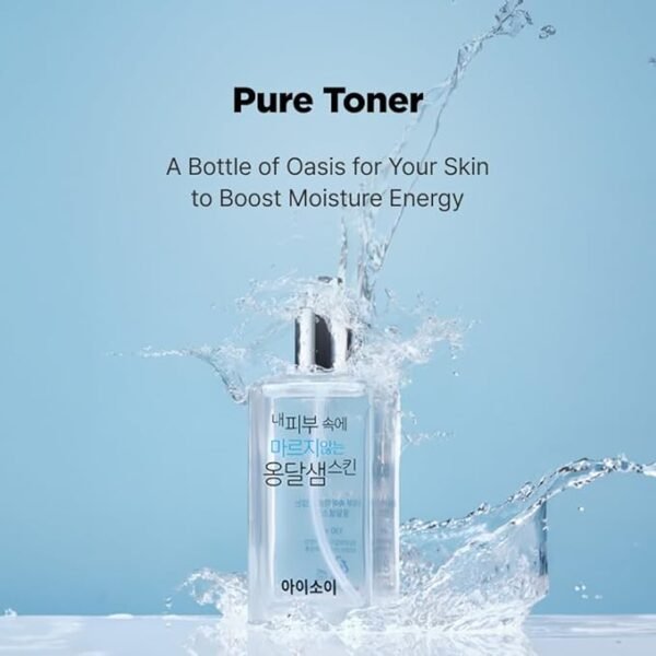 ISOI Pure Toner 4.3 fl.oz | Gentle & Non-Sticky Toner for Calming Irritated Skin | Naturally-derived Ingredients That Keeps Skin Hydrated | Korean Skincare - Image 4