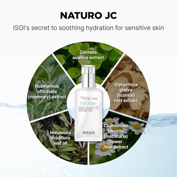 ISOI Pure Toner 4.3 fl.oz | Gentle & Non-Sticky Toner for Calming Irritated Skin | Naturally-derived Ingredients That Keeps Skin Hydrated | Korean Skincare - Image 2