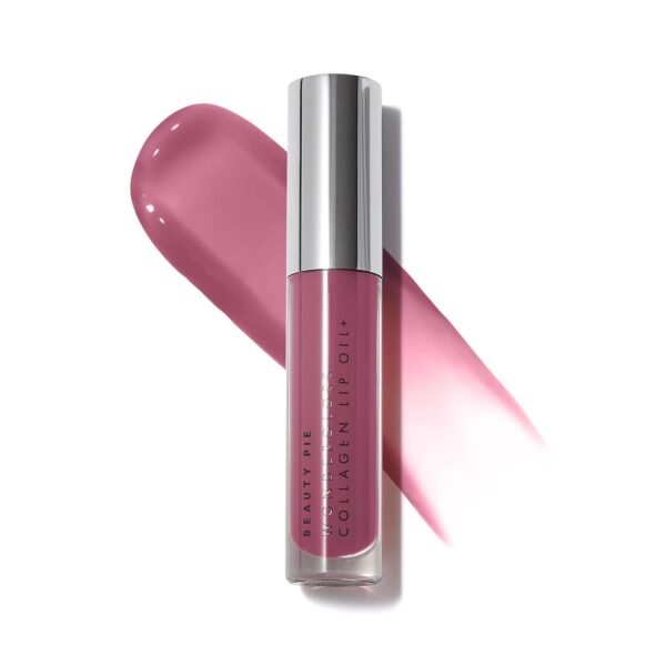 Beauty Pie Wondergloss Collagen Lip Oil + For Nourishing, Moisturizing & Plumping (Plum Naked)