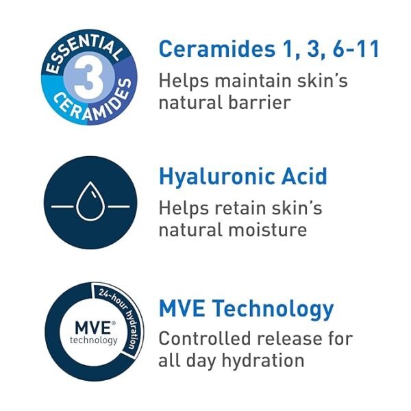 CeraVe Ultra-Light Moisturizing Gel | Hydrating Gel Face Moisturizer with Ceramides, Niacinamide, Hyaluronic Acid | Fragrance Free | Oil-Free | Weightless Mattifying Moisturizer | 1.75 FL Oz - Image 2