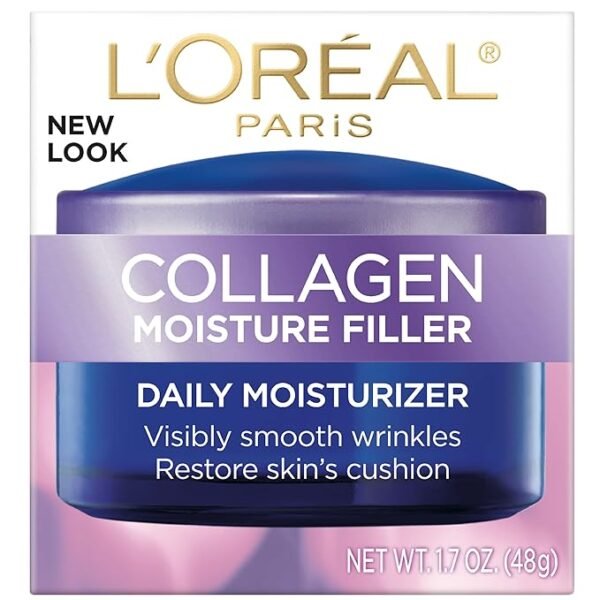 L’Oréal Paris Collagen Daily Face Moisturizer, Reduce Wrinkles, Face Cream 1.7 oz - Image 6