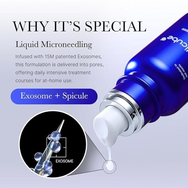 Medicube Zero Exosome Shot 2,000 PPM Spicule Facial Serum | Liquid Skin Booster Serum | Exosome, AHA+BHA+PHA | Pore Care, Dead Skin Cells, Skin Texture | Korean Skin Care 1.01 fl.oz - Image 4