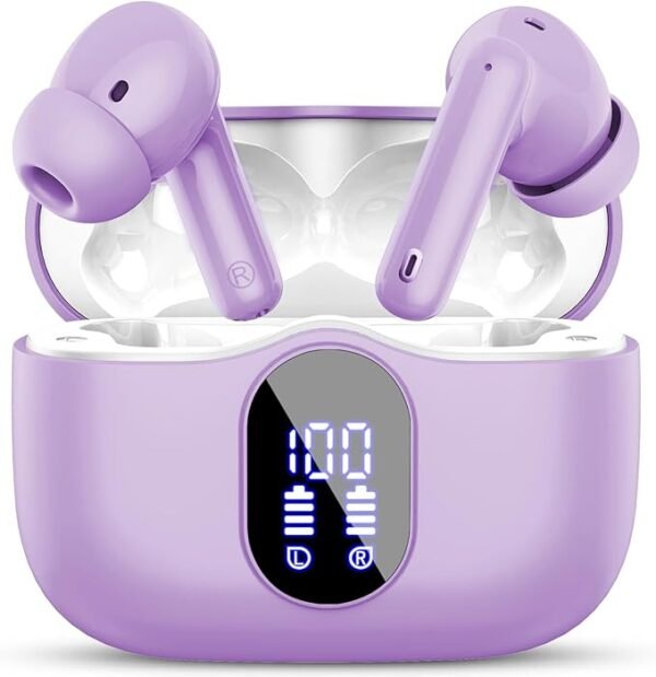 Wireless Earbuds Bluetooth 5.4 Headphones Bass Stereo Ear Buds